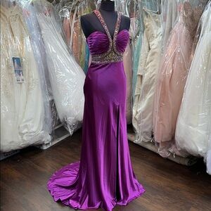 Vibrant Purple Prom Dress